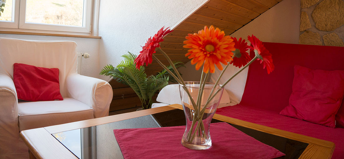 Ferienwohnungen Merzhausen / Au - Dachgeschoss-Studio Schönberg