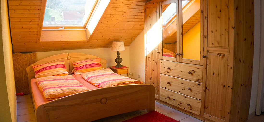 Ferienwohnungen Merzhausen / Au - Dachgeschoss-Studio Schönberg